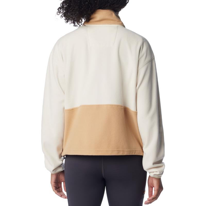 Columbia Women&#39;s Back Bowl Casual Fleece Chalk / Canoe / White - Booley Galway