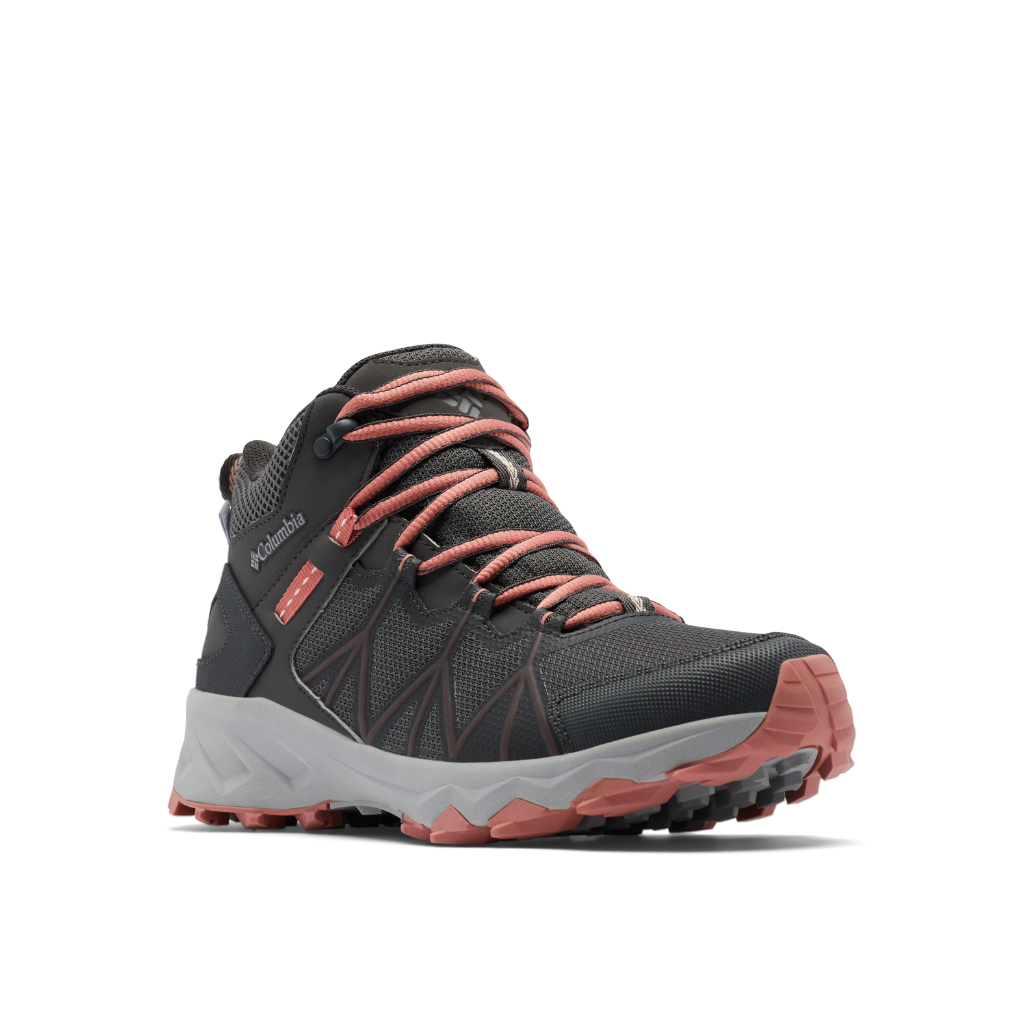 Women's Peakfreak II Mid OutDry - Dark Grey / Dark Coral