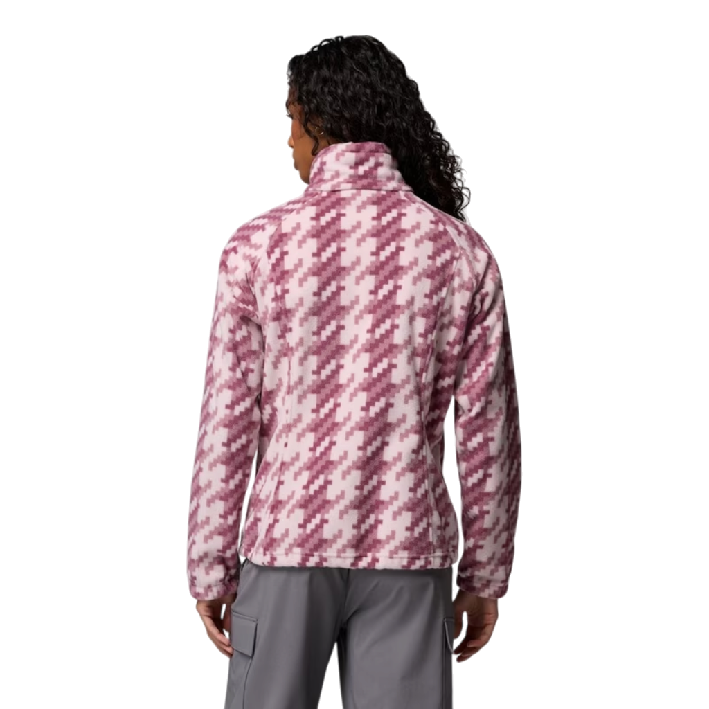 Women's Benton Springs™ Printed Fleece Jacket - Mineral Pink, Twills