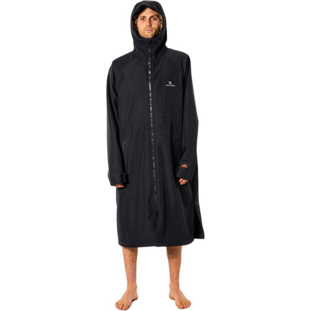 Anti Series Hooded Poncho - Black