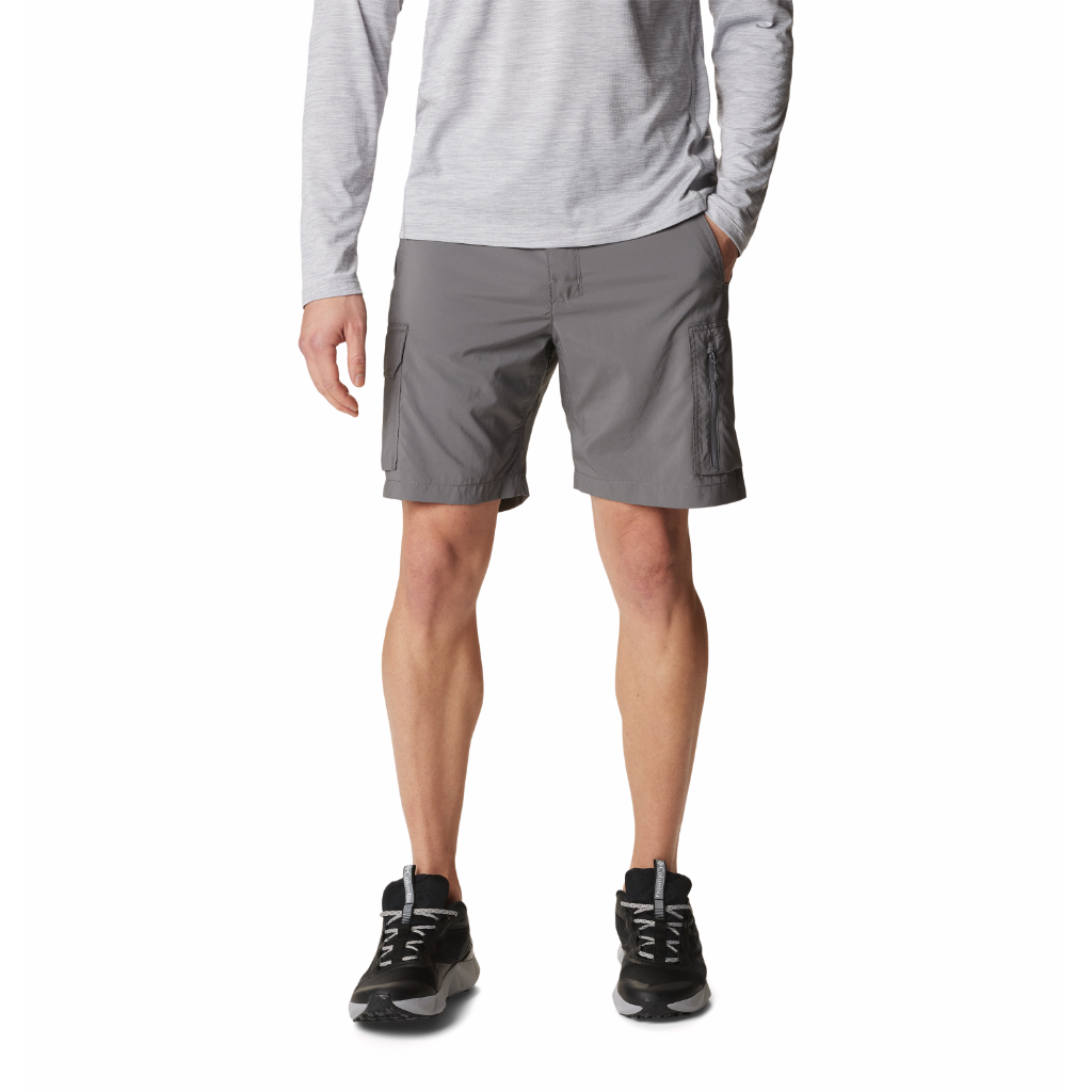 Columbia Men&#39;s Silver Ridge Utility Cargo Short - 10 in City Grey - Booley Galway