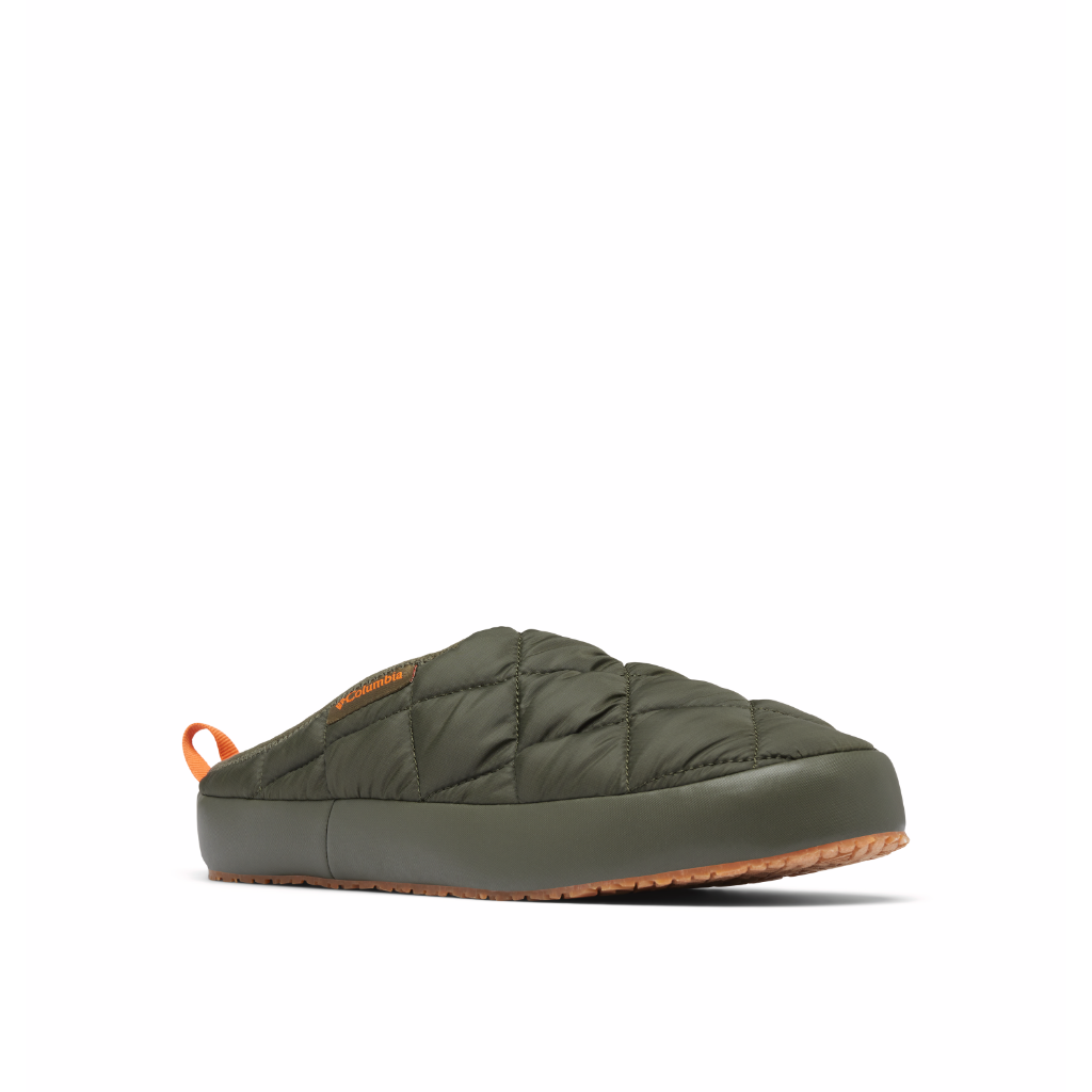 Columbia Men&#39;s Lazy Bend Camper Slippers Deep Olive / Desert Sun - Booley Galway