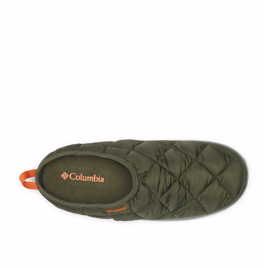 Columbia Men&#39;s Lazy Bend Camper Slippers Deep Olive / Desert Sun - Booley Galway