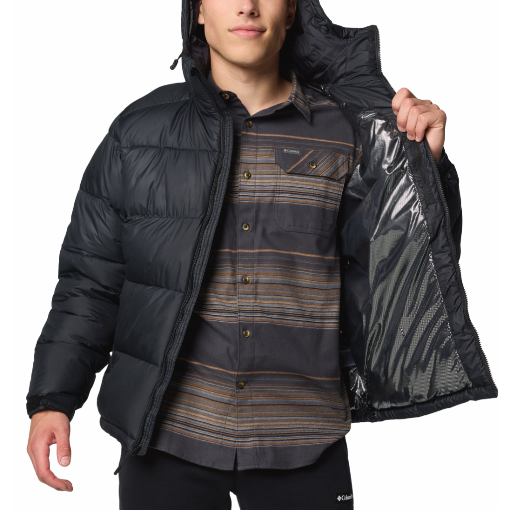Columbia Men's Pike Lake II Hooded Jacket Black - Booley Galway