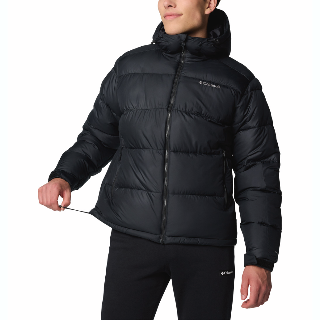 Columbia Men's Pike Lake II Hooded Jacket Black - Booley Galway