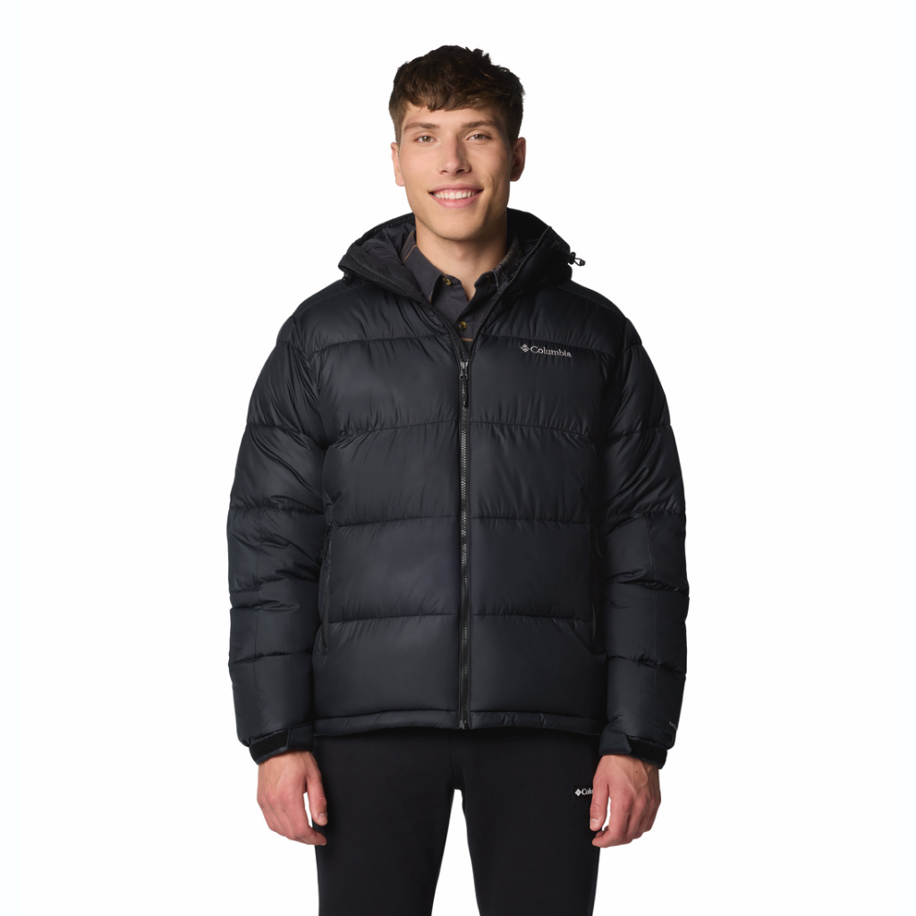 Columbia Men's Pike Lake II Hooded Jacket Black - Booley Galway