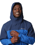 Men's Wahkeena Falls 3L Shell - Mountain Blue / Collegiate Navy