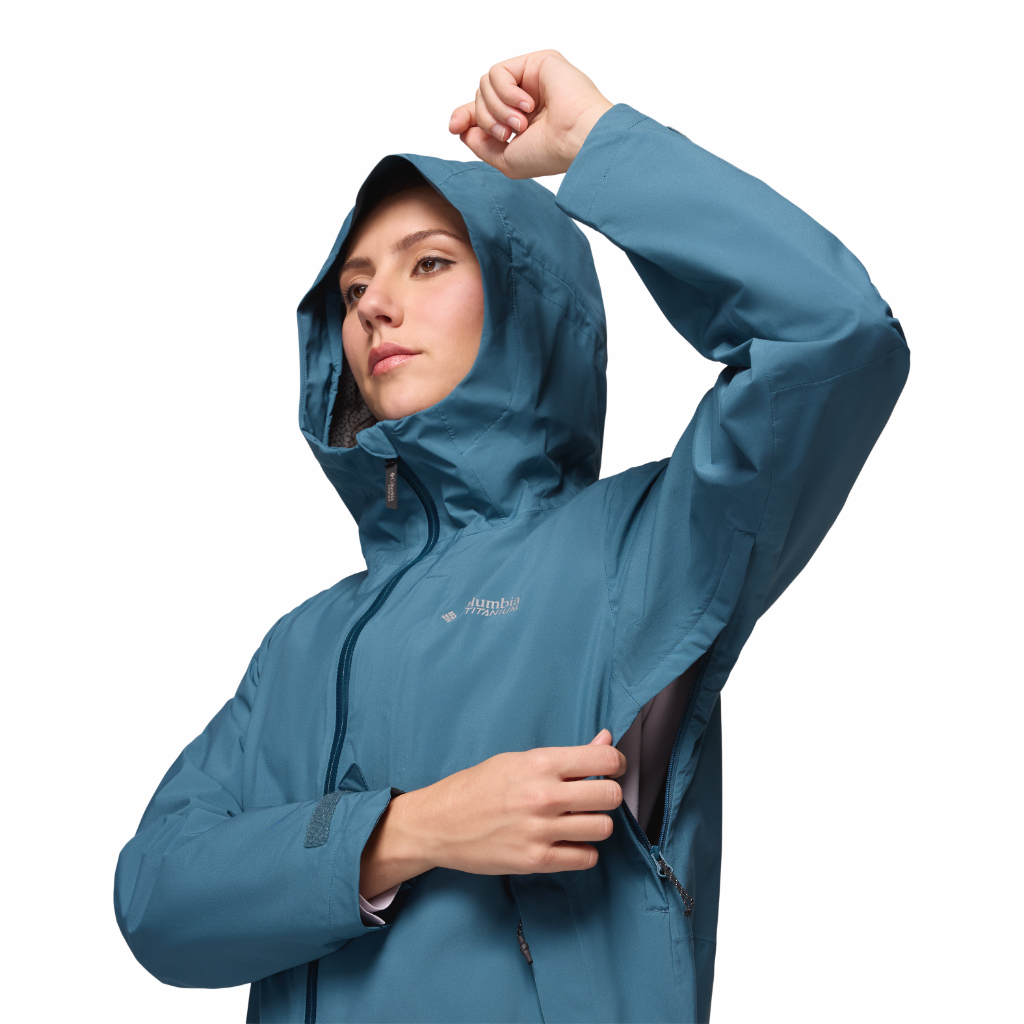 Columbia Women&#39;s Ampli-Dry II Shell Everblue - Booley Galway
