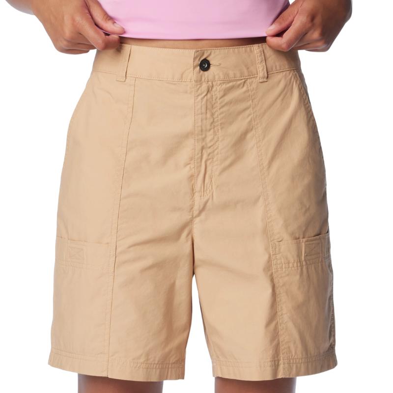 Columbia Women&#39;s Holly Hideaway Washed Out Bermuda Shorts Canoe - Booley Galway