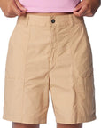 Columbia Women's Holly Hideaway Washed Out Bermuda Shorts Canoe - Booley Galway