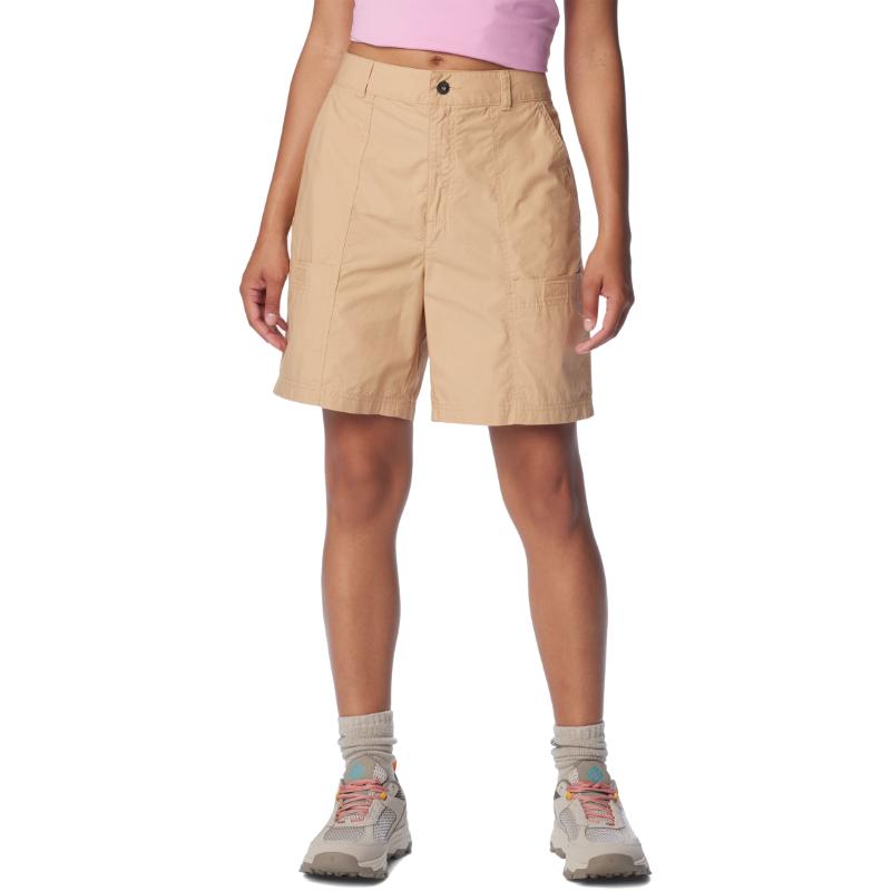 Columbia Women&#39;s Holly Hideaway Washed Out Bermuda Shorts Canoe - Booley Galway