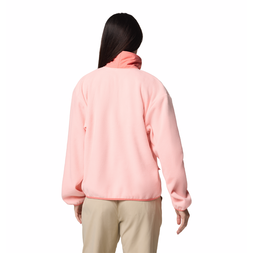 Columbia Women&#39;s Sequoia 1/2 Zip Fleece Pink Sand / Alpen - Booley Galway