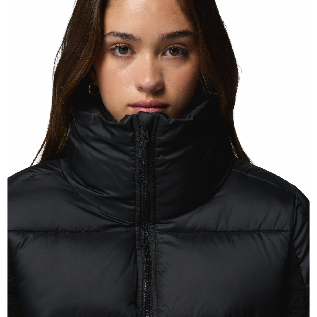 Columbia Leadbetter Point II Print Sherpa Hybrid Black - Booley Galway