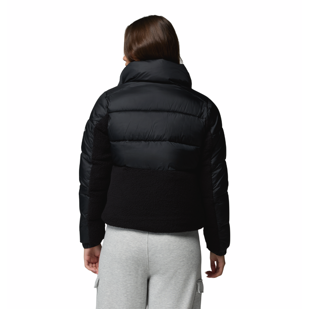 Columbia Leadbetter Point II Print Sherpa Hybrid Black - Booley Galway