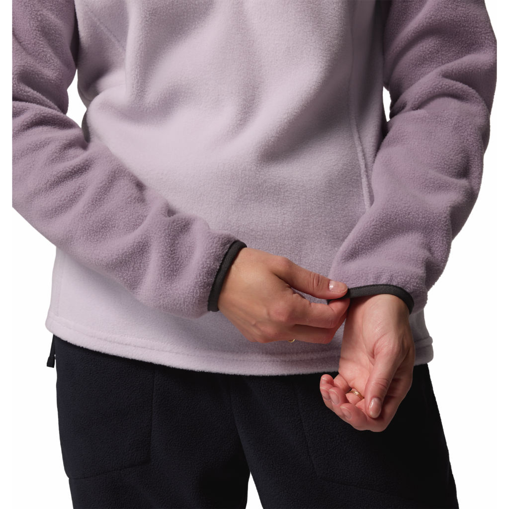 Columbia Women's Benton Springs 1/2 Snap Pull Over II Lavender Pearl / Shale Purple / Shark - Booley Galway