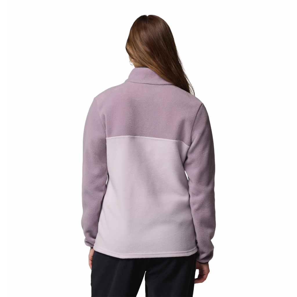 Columbia Women's Benton Springs 1/2 Snap Pull Over II Lavender Pearl / Shale Purple / Shark - Booley Galway