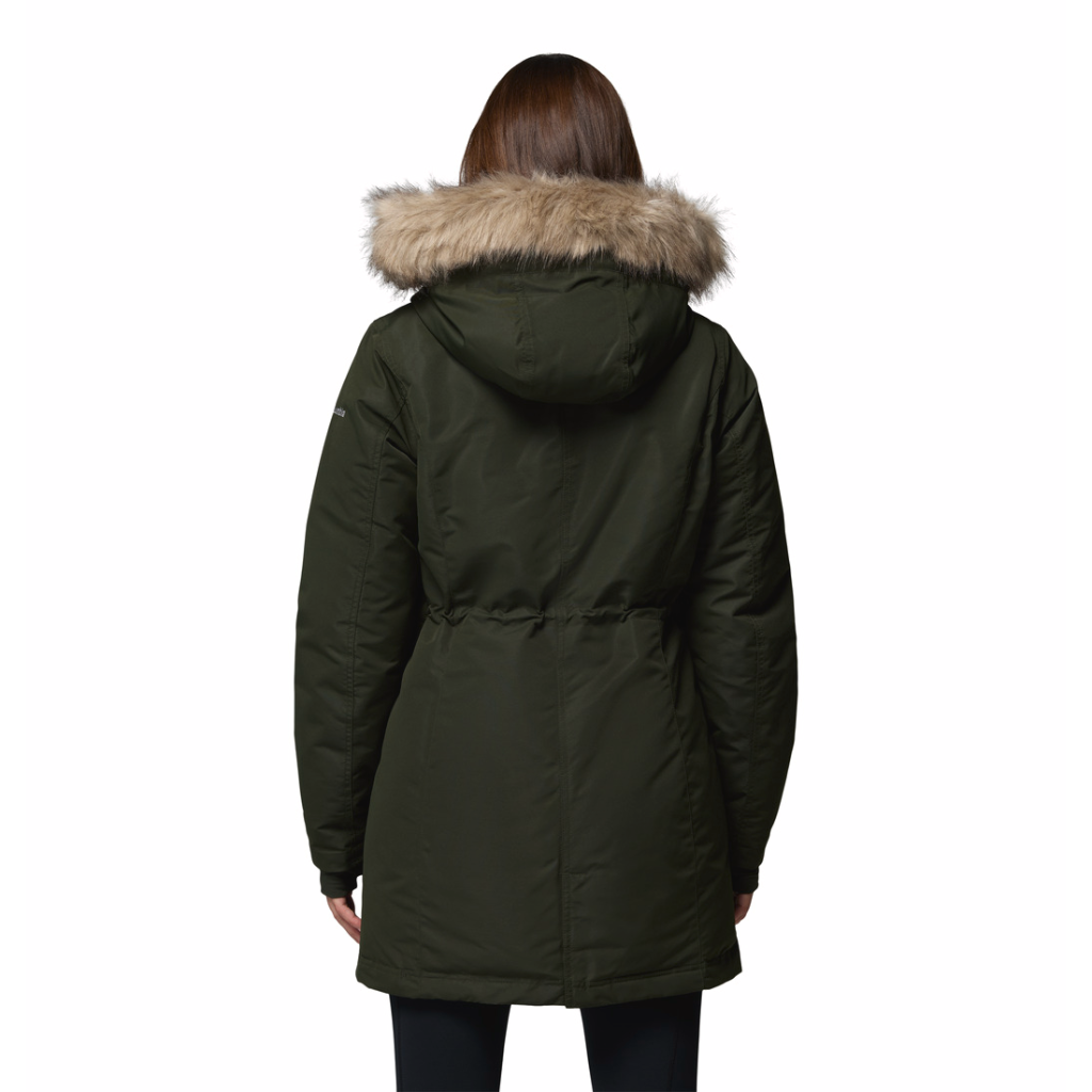 Columbia Women's Little Si II Insulated Parka Greenscape - Booley Galway