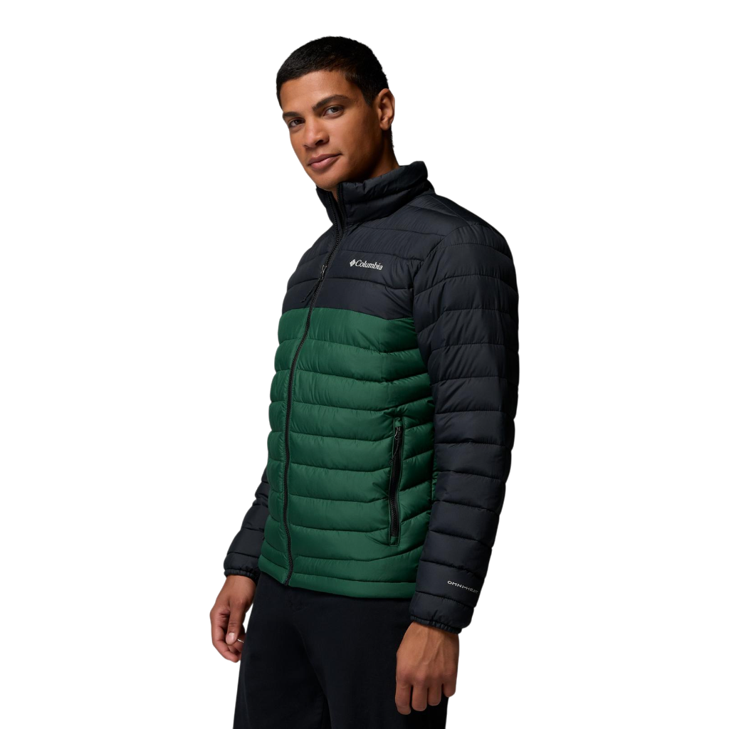 Men’s Powder Lite™ II Insulated Jacket - Rain Forest, Black