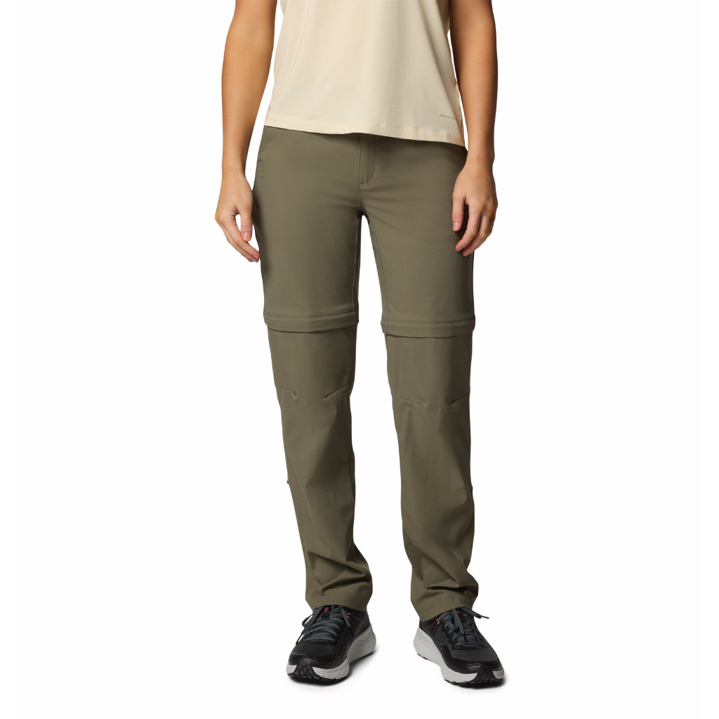 Columbia Women&#39;s Leslie Falls Convertible Pant Stone Green - Booley Galway