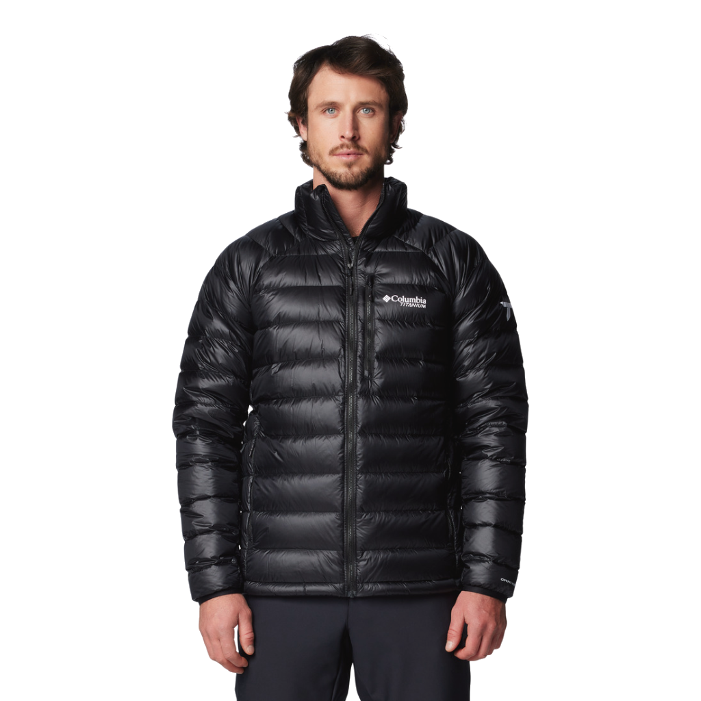 Men's Arctic Crest Down Jacket - Black