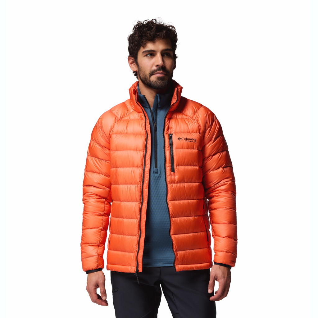 Columbia Men's Arctic Crest Down Jacket Zing - Booley Galway