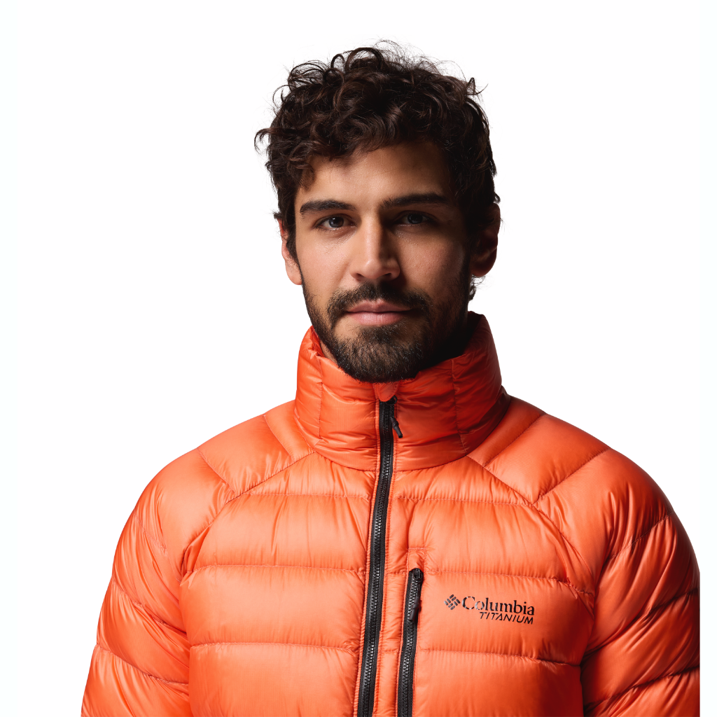 Columbia Men's Arctic Crest Down Jacket Zing - Booley Galway
