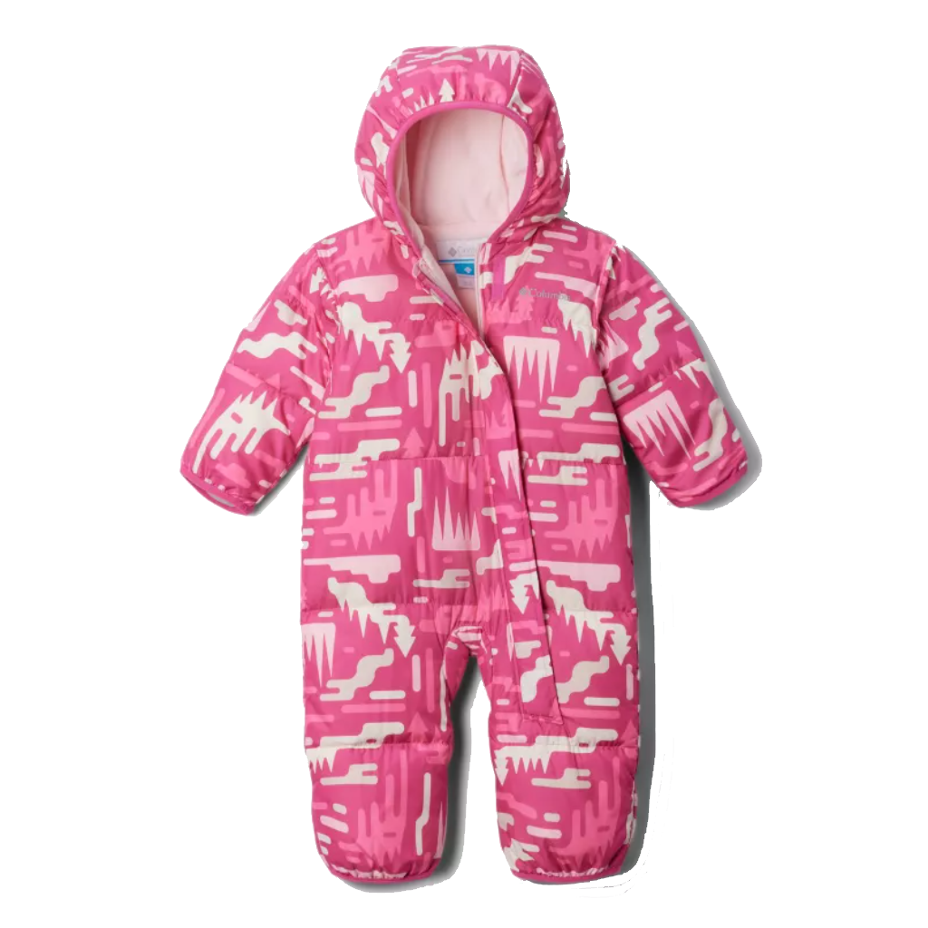 Kid's Snuggly Bunny II Bunting - Pink Ice Highland / Satin Pink