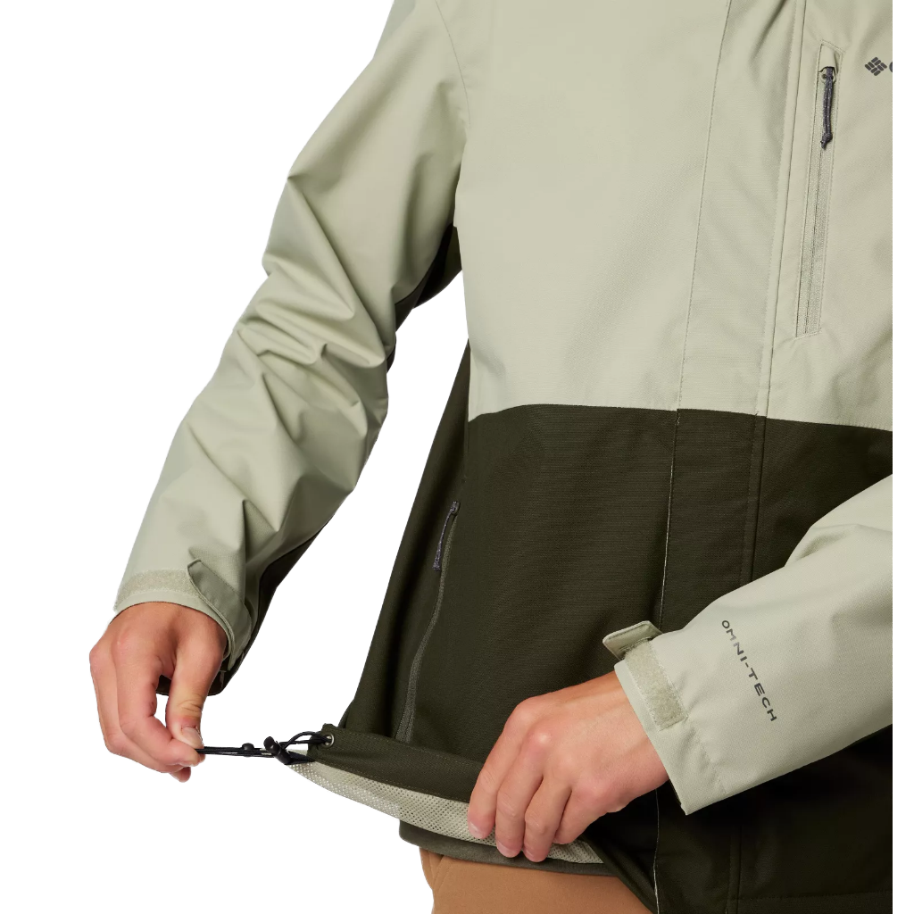 Columbia Men's Hikebound II Jacket Safari / Greenscape - Booley Galway