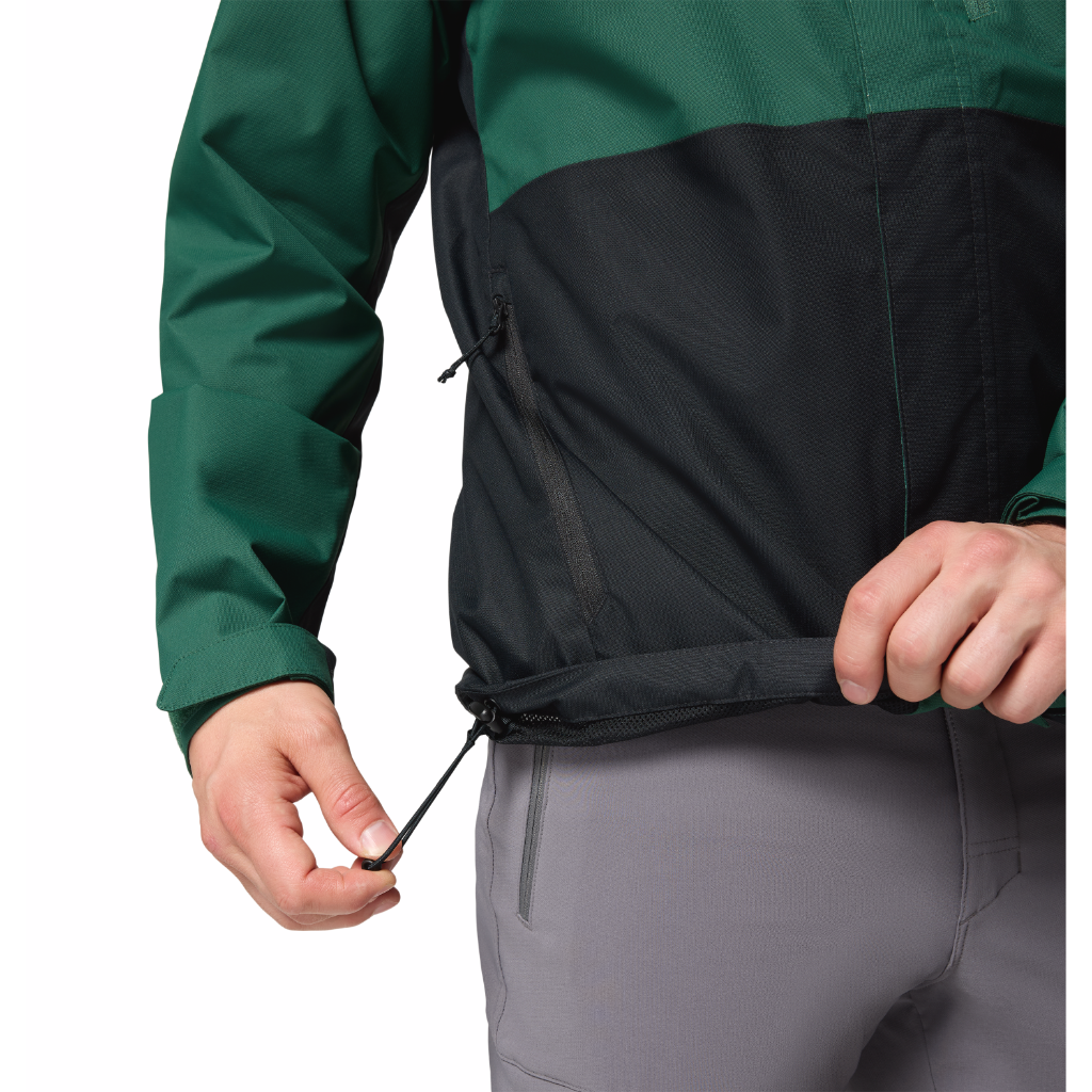 Columbia Men&#39;s Hikebound II Jacket Rainforest / Black - Booley Galway