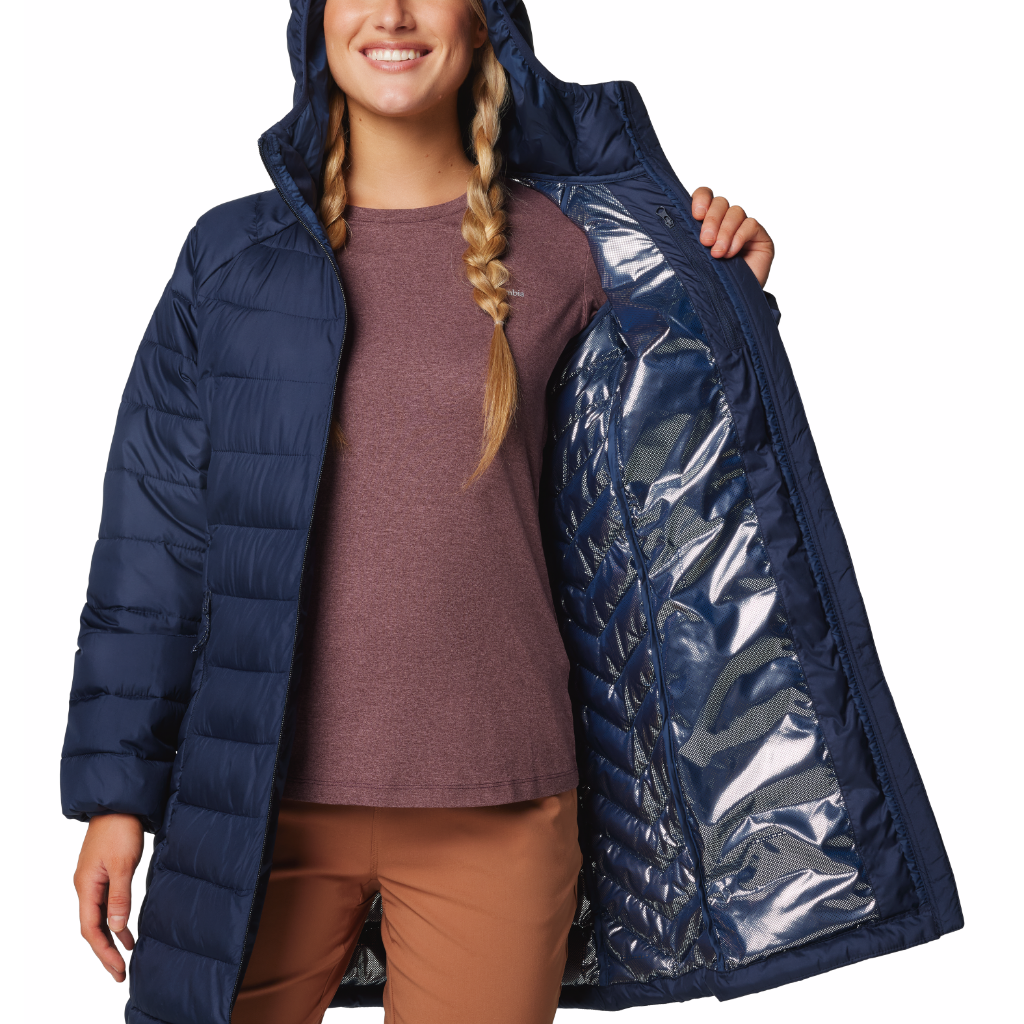 Columbia Women's Powder Lite II Mid Jacket Collegiate Navy - Booley Galway