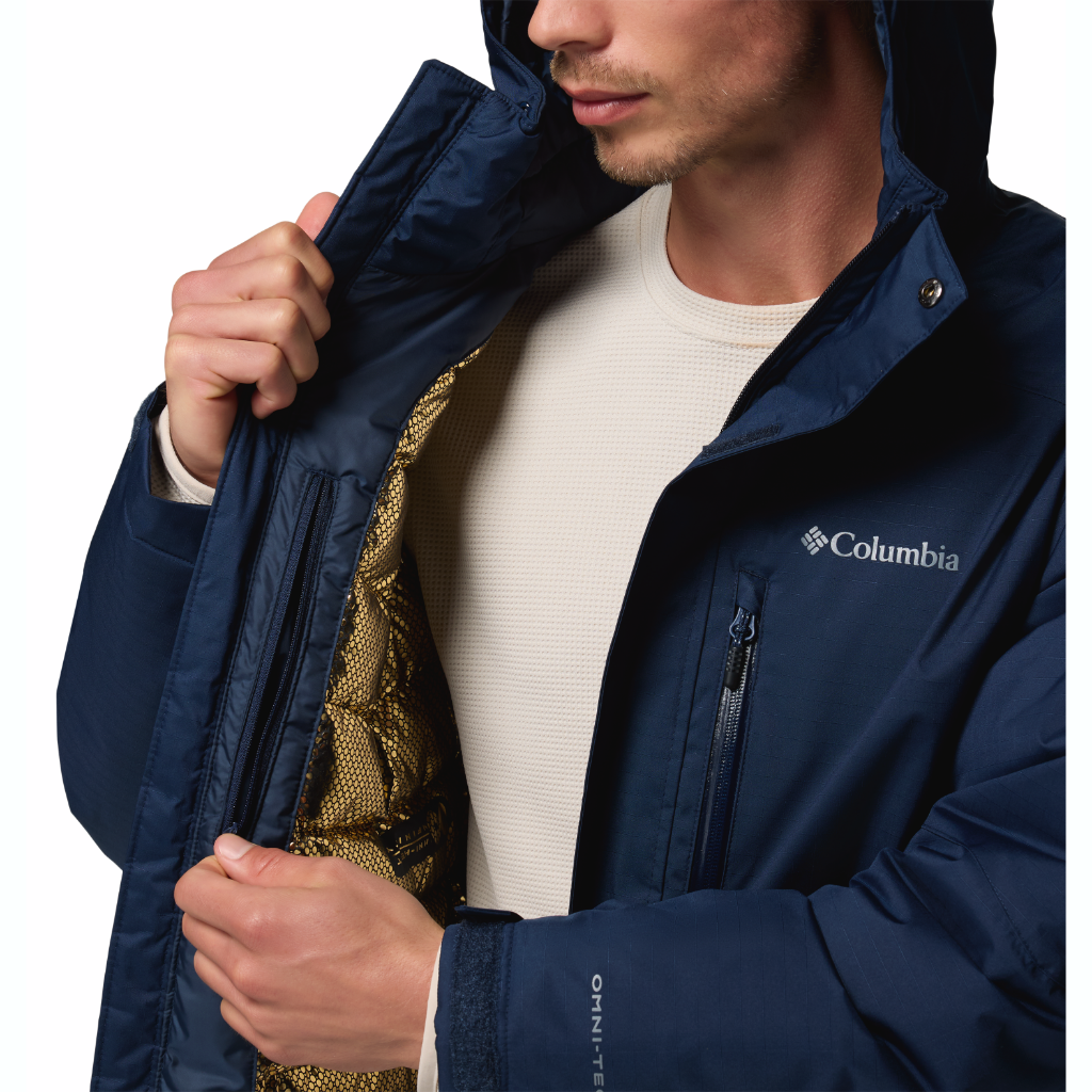 Columbia Men's Oak Harbour II Insulated Waterproof Jacket Collegiate Navy - Booley Galway
