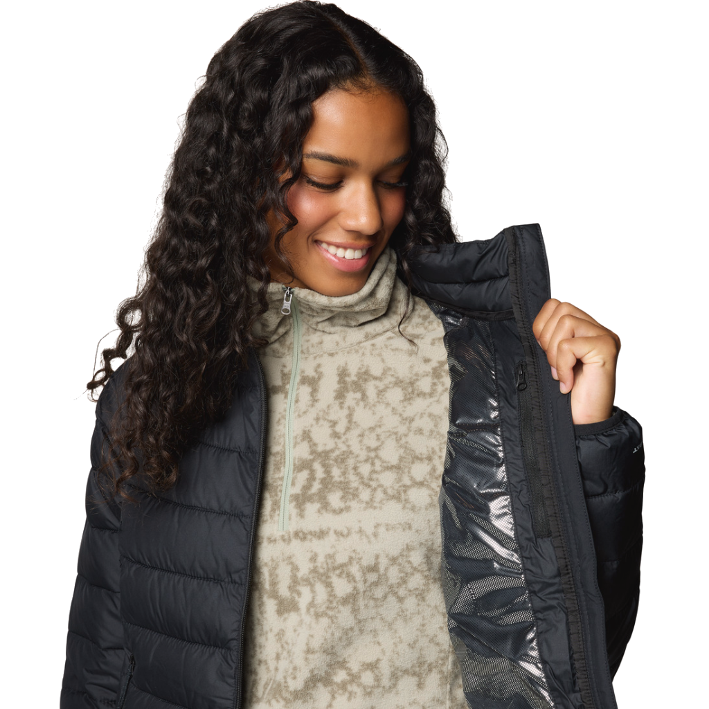Columbia Women's Powder Lite II Full Zip Jacket Black - Booley Galway