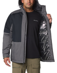 Columbia Men's Point Park II Insulated Jacket City Grey/Black - Booley Galway