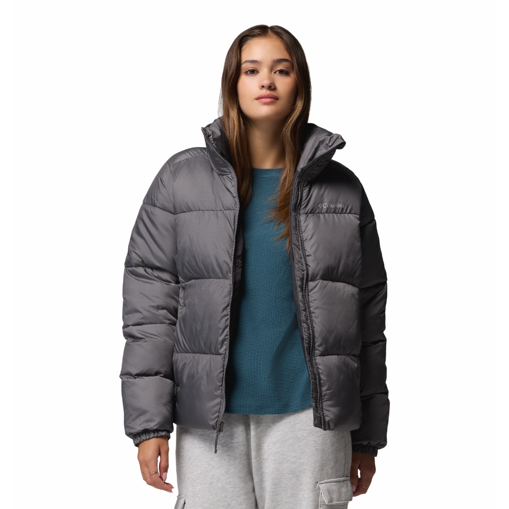 Columbia Women's Puffect II Puffer Jacket City Grey - Booley Galway