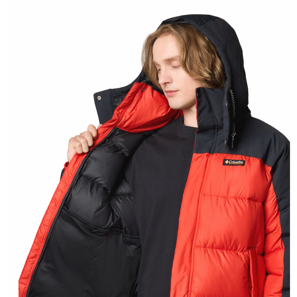 Men's Snowqualmie II Jacket - Sail Red / Black