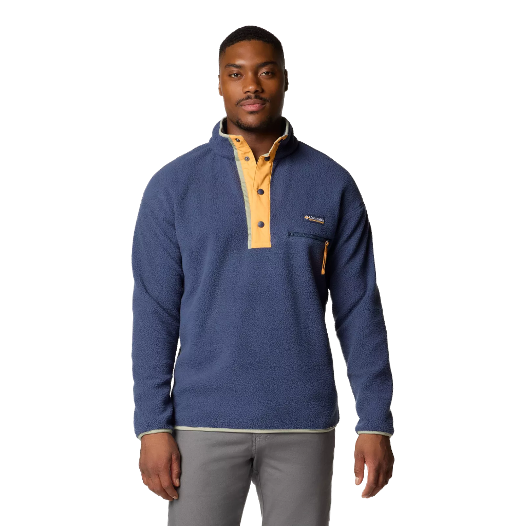 Columbia Men&#39;s Helvetia 1/2 Snap Fleece  Nocturnal - Booley Galway