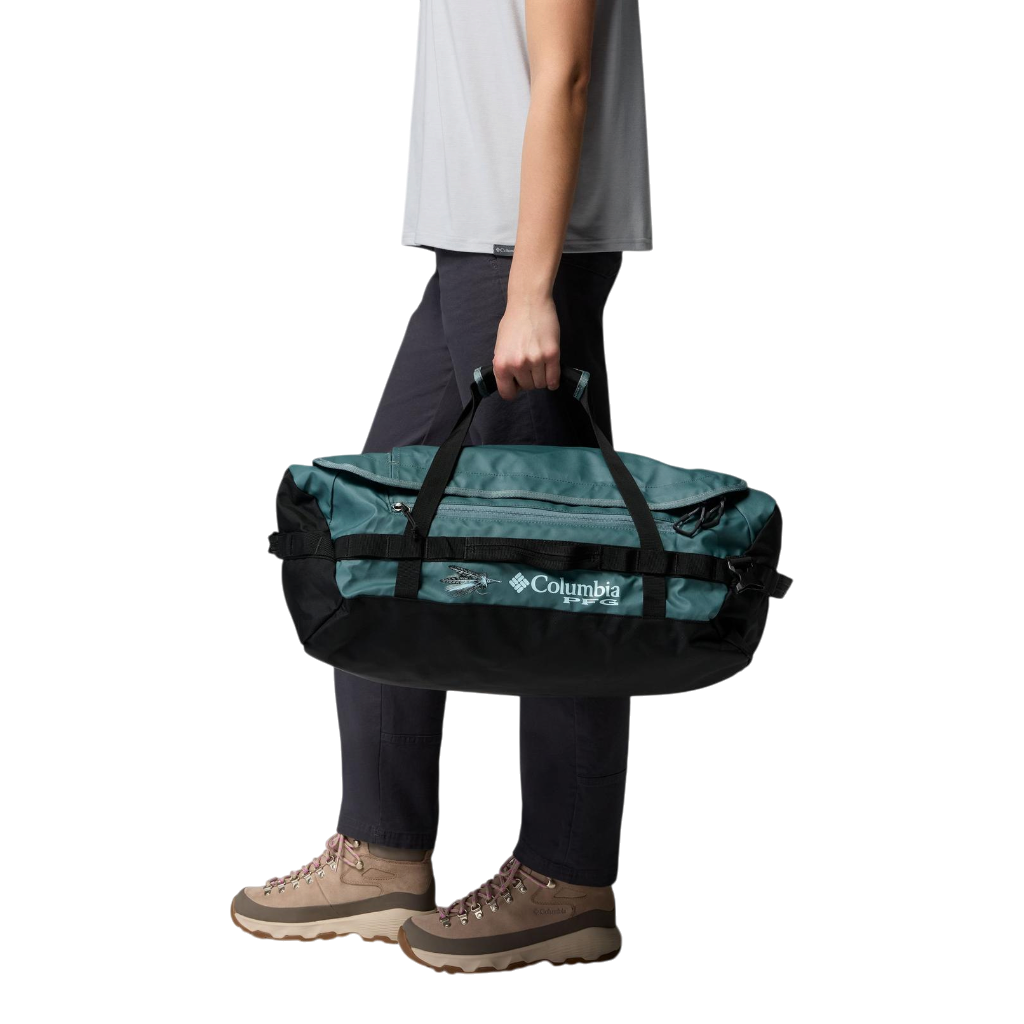Unisex Landroamer™ 40L Duffel Bag - Metal, Black