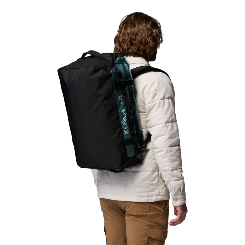 Unisex Landroamer™ 40L Duffel Bag - Metal, Black
