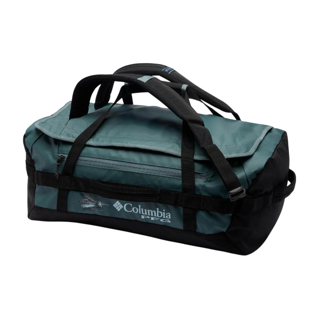 Unisex Landroamer™ 40L Duffel Bag - Metal, Black