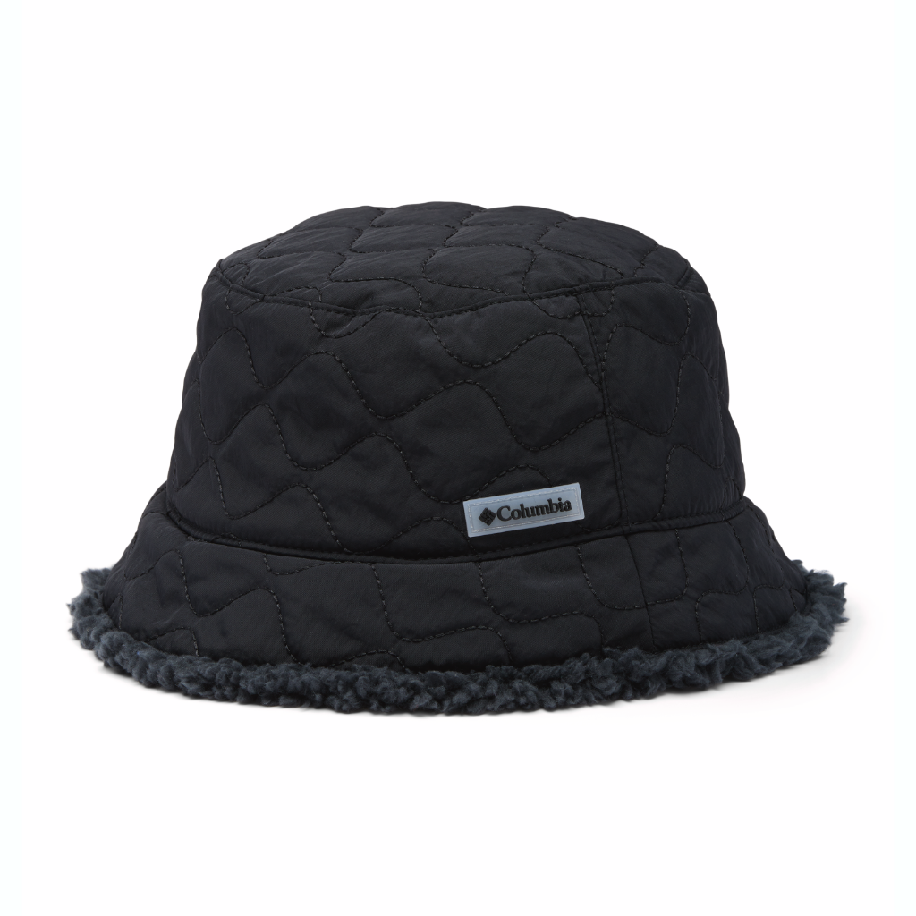 Columbia Winter Pass II Reversible Bucket Hat Black / Black - Booley Galway