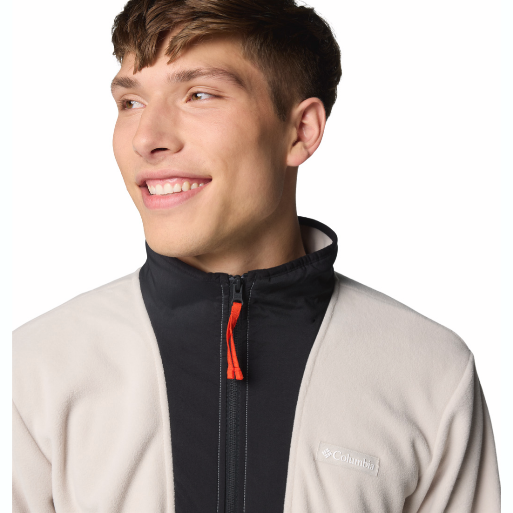 Columbia Men's Sequoia Grove Full Zip Fleece Dark Stone / Black / Spicy Pulls - Booley Galway