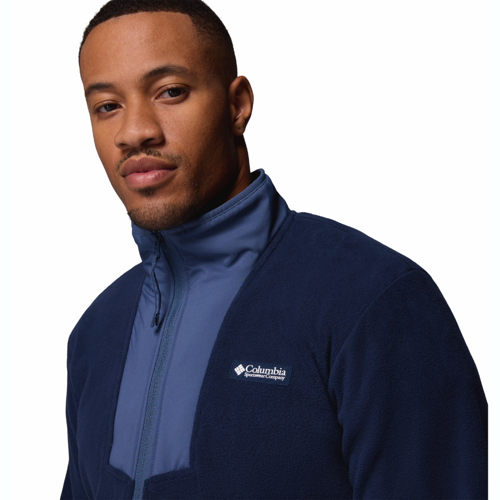 Columbia Men's Sequoia Grove 1/2 Zip Fleece Collegiate Navy / Dark Mountain - Booley Galway