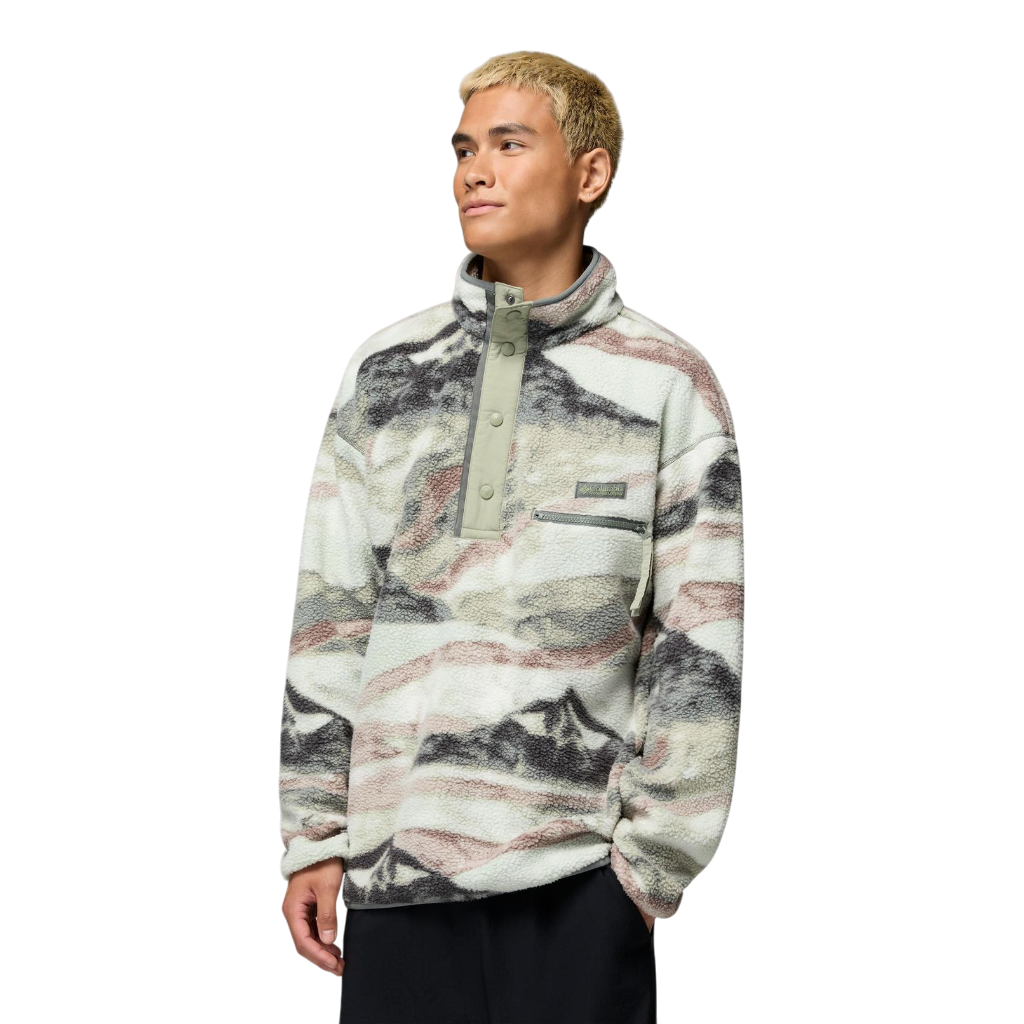 Men's Helvetia™ II Printed Half Snap Fleece - Sedona Sage Summits
