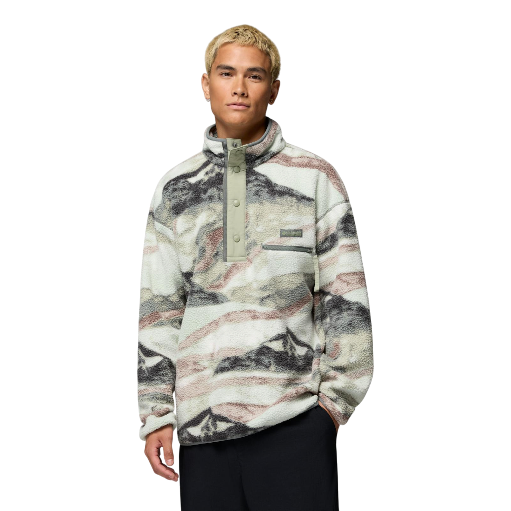 Men's Helvetia™ II Printed Half Snap Fleece - Sedona Sage Summits