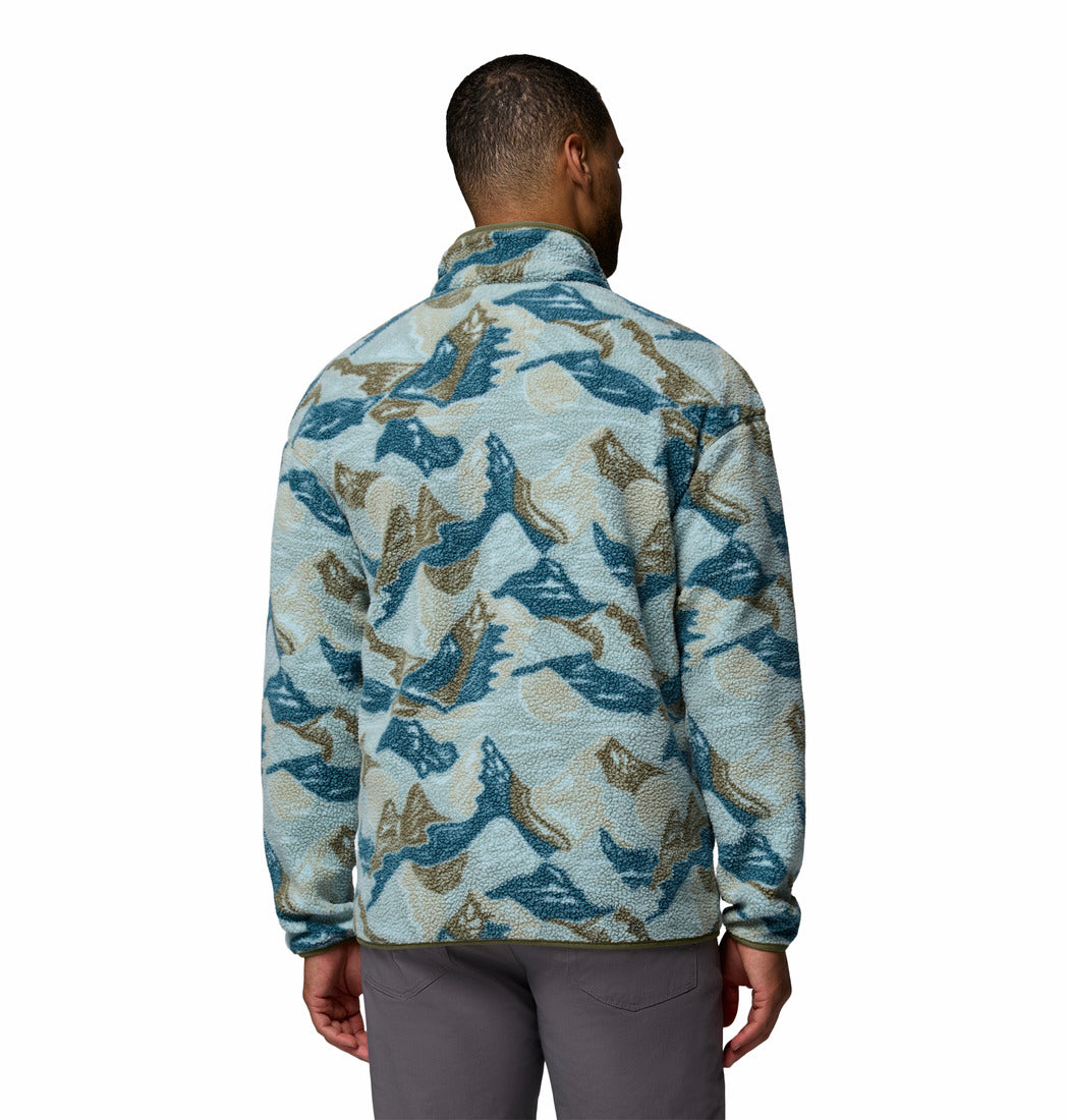 Men's Helvetia II Printed 1/2 Snap Fleece