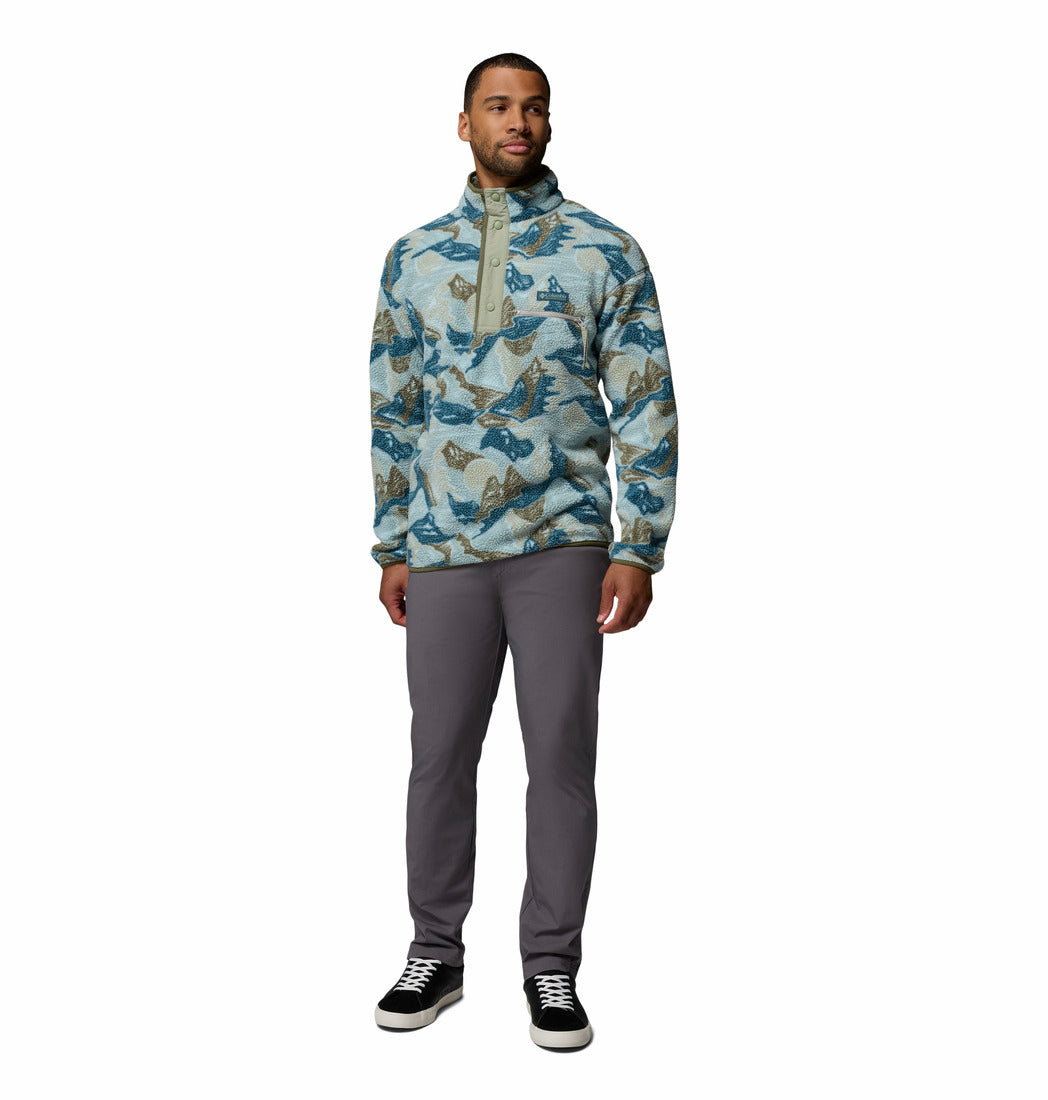 Men's Helvetia II Printed 1/2 Snap Fleece