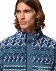 Columbia Men's Helvetia II Printed 1/2 Snap Fleece Everblue KnitKnot - Booley Galway
