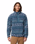 Columbia Men's Helvetia II Printed 1/2 Snap Fleece Everblue KnitKnot - Booley Galway