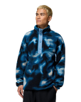 Men's Helvetia™ II Printed Half Snap Fleece - Phoenix Blue Dyeflow