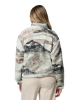Women's Helvetia™ II Cropped Sherpa Half Snap Printed Fleece - Sedona Sage, Summit
